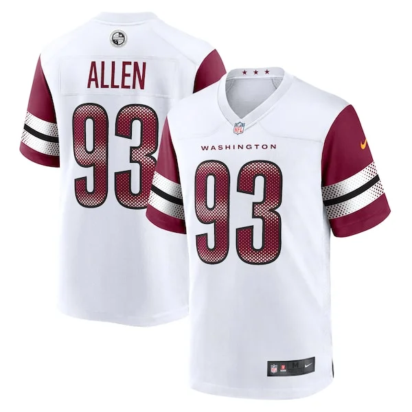 None Jonathan Allen Game Jersey - White | NFL Player Jersey | NFL Foot