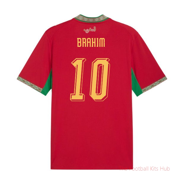 2026-2027 Morocco Home Shirt (Brahim 10)