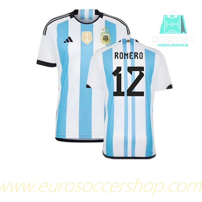 Argentina Home Jersey (ROMERO 12)