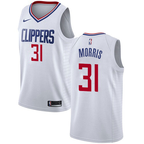 LAC #31 Marcus Morris Professional 2024 Icon NBA Jersey - White