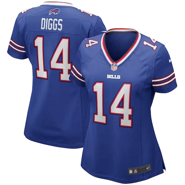 None Stefon Diggs Game Jersey - Royal | NFL Player Jersey | NFL Footba