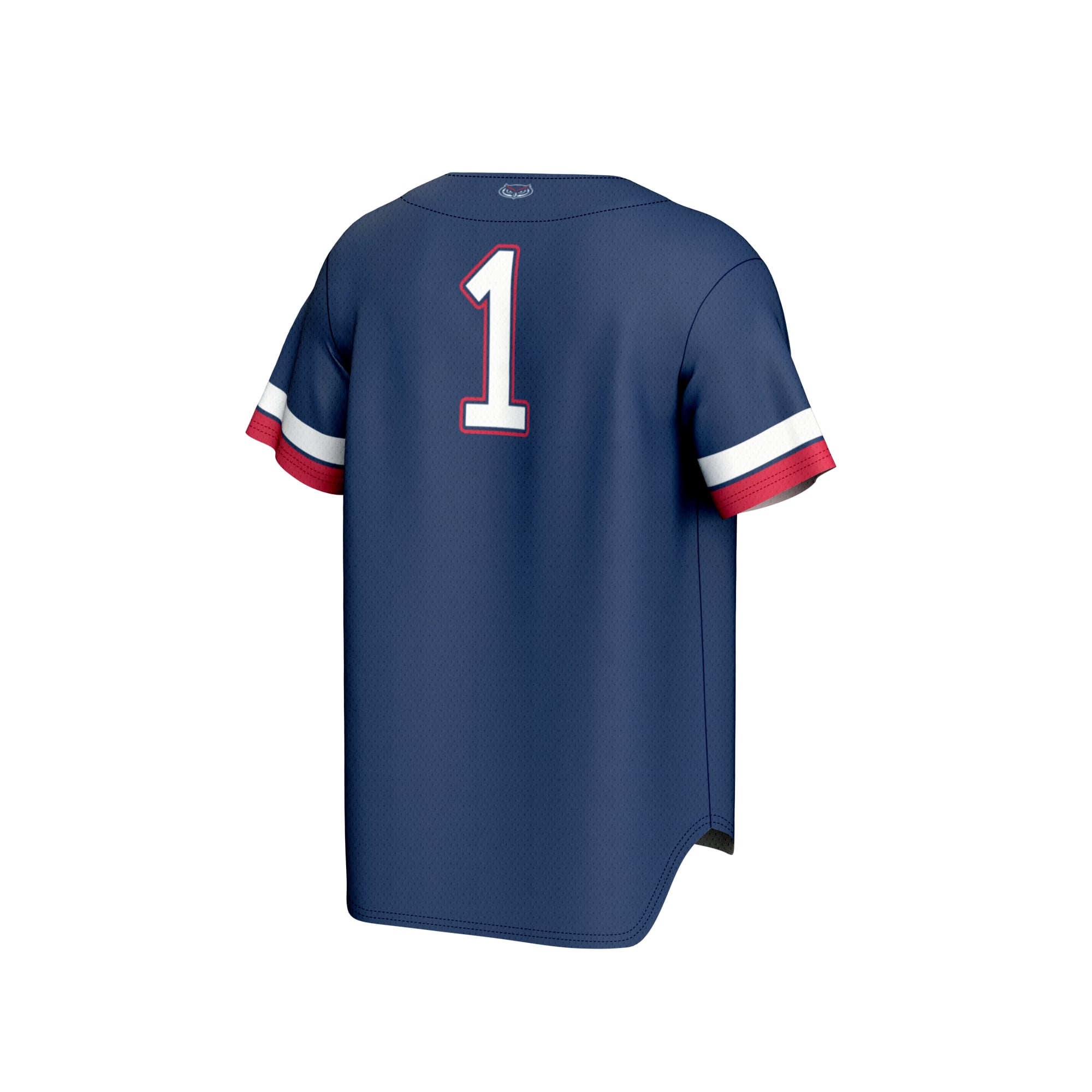 #1 Florida Atlantic Owls GameDay Greats Youth Collegiate Baseball Fashion Jersey - Navy