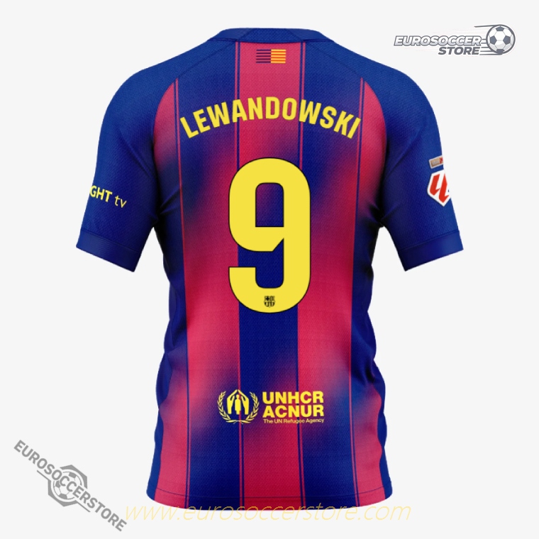 Barcelona x Ed Sheeran El Clásico LEWANDOWSKI 9 Jersey 25-26 (Player Version)
