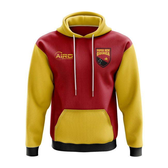 Authentic Papa New Guinea Concept Country Football Hoody (Red)