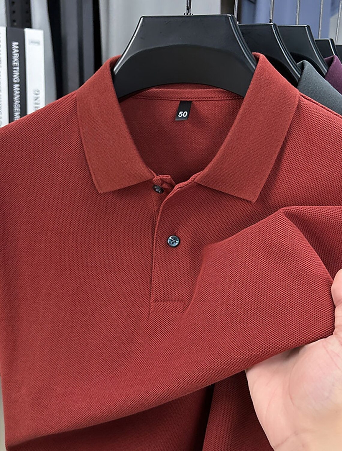 Men's Polo Shirts Casual Vacation Lapel Short Sleeve Fashion Modern