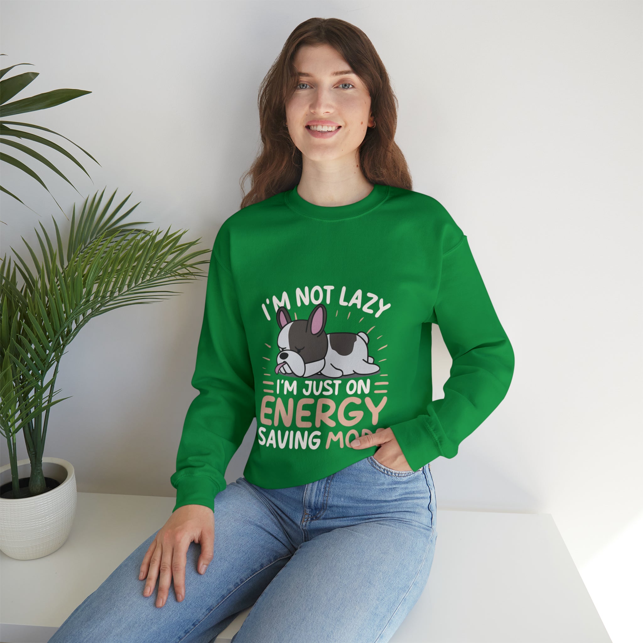 Minimal-Aesthetic Energy Saving Mode - Unisex Sweatshirt as a Gift