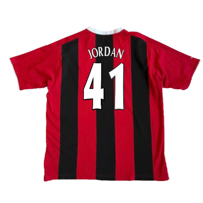 Authentic Design Football Away Shirt Very Good Xl Jordan #41 Lates...