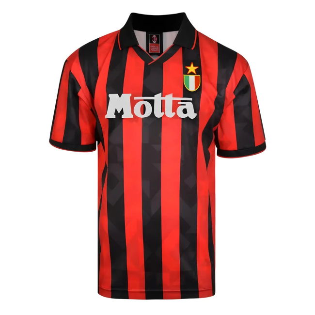 Authentic Acm Retro Football Shirt Van Basten #9 Durable Material ...
