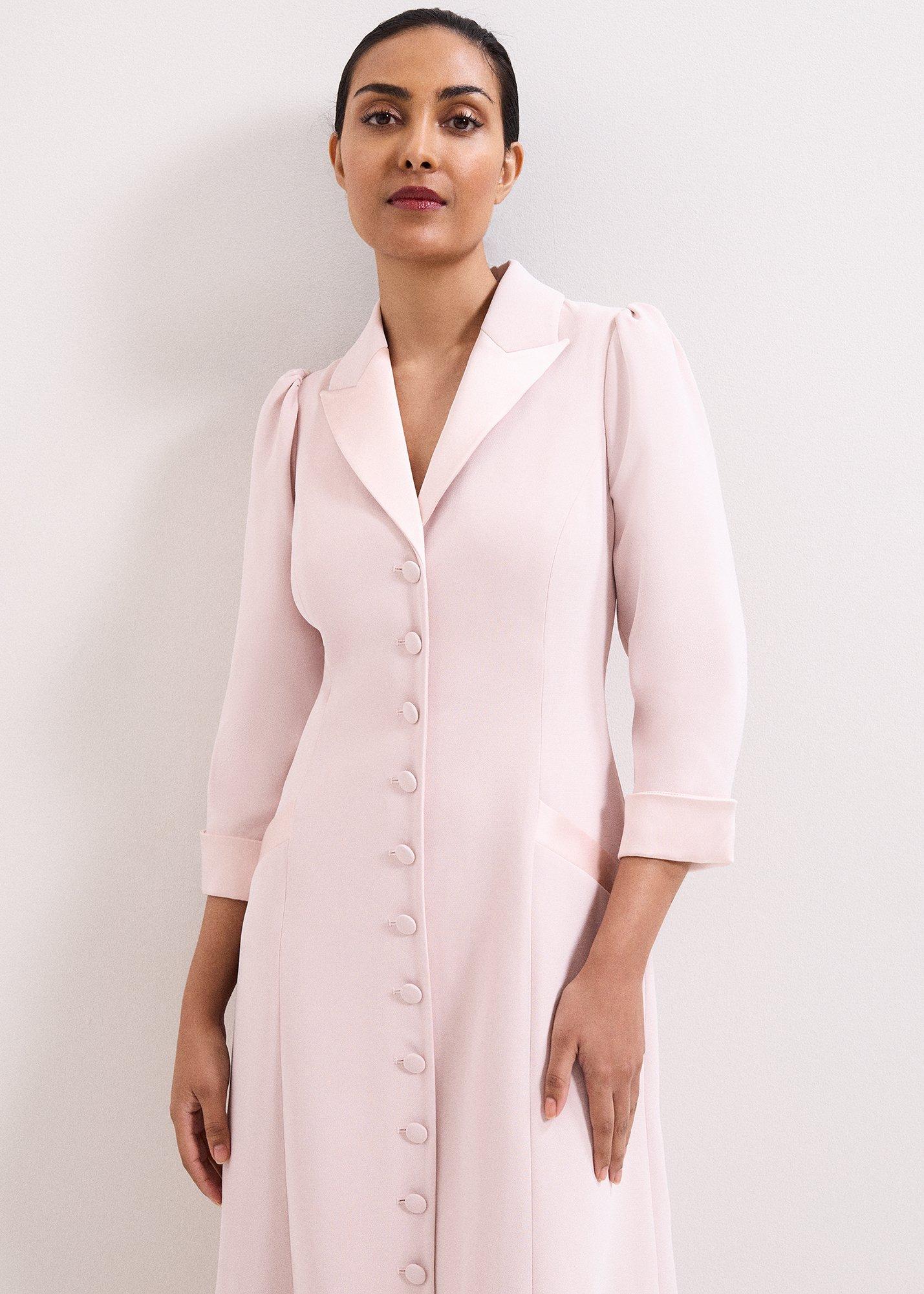 Petite Paloma Tux Midaxi Dress