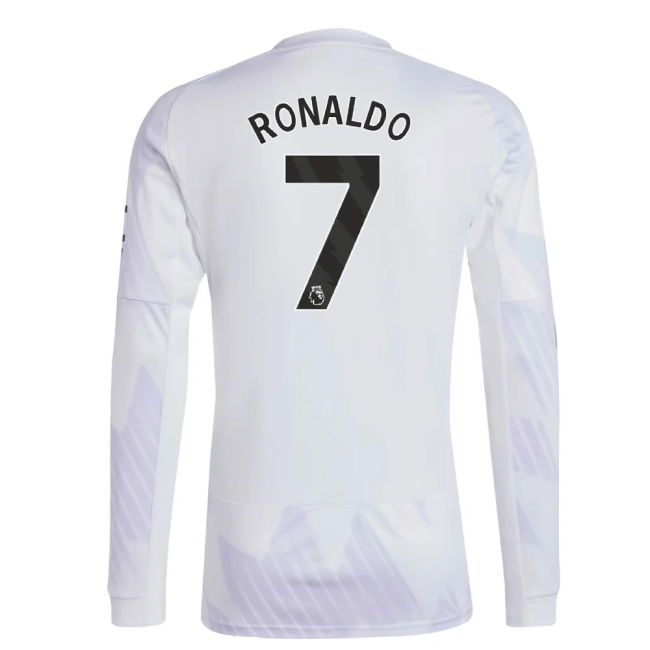 2025-2026 Man Utd Long Sleeve Away Kit (Ronaldo 7)
