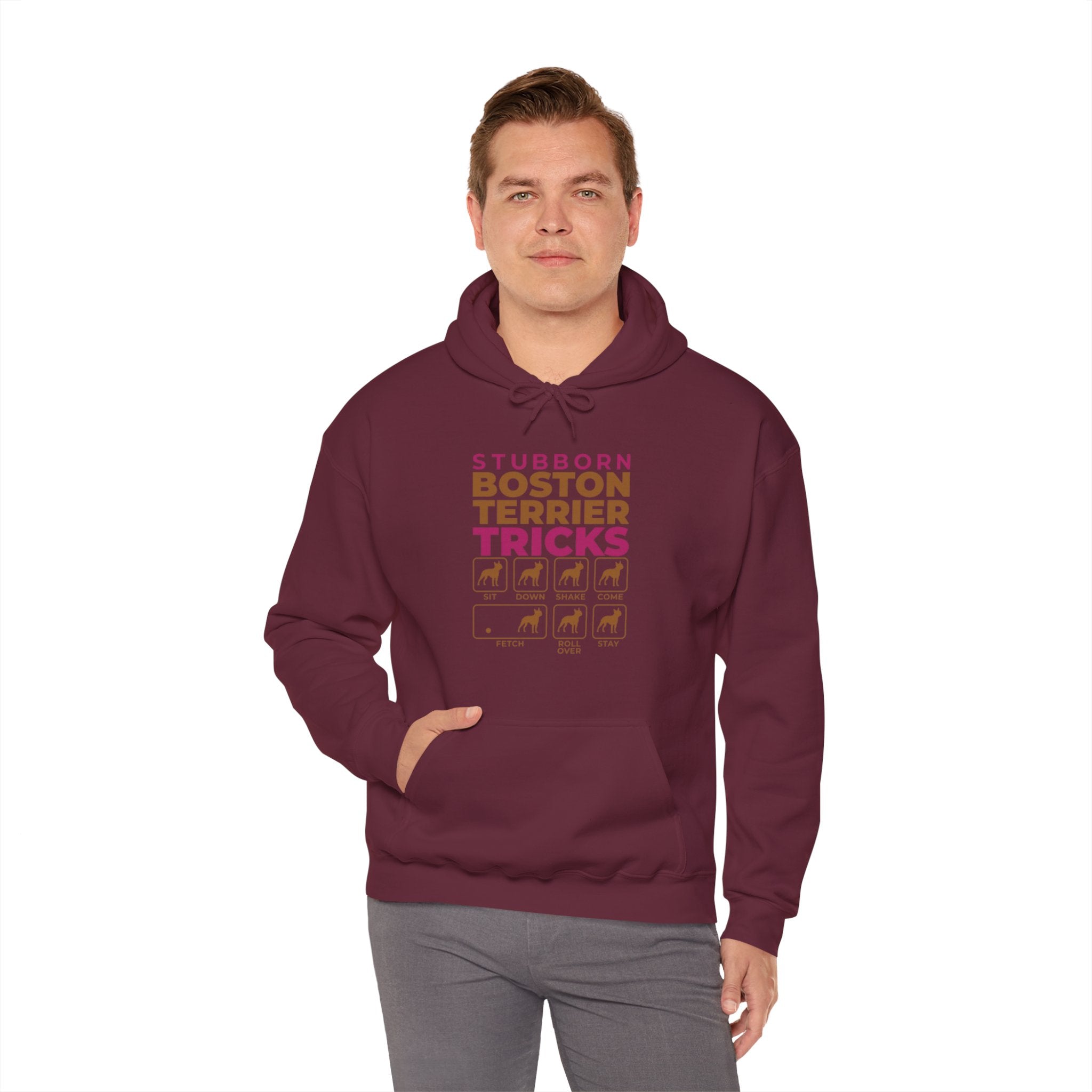 - Dog Owner Unisex Hoodie For Boston Terrier Lovers Everyday Use