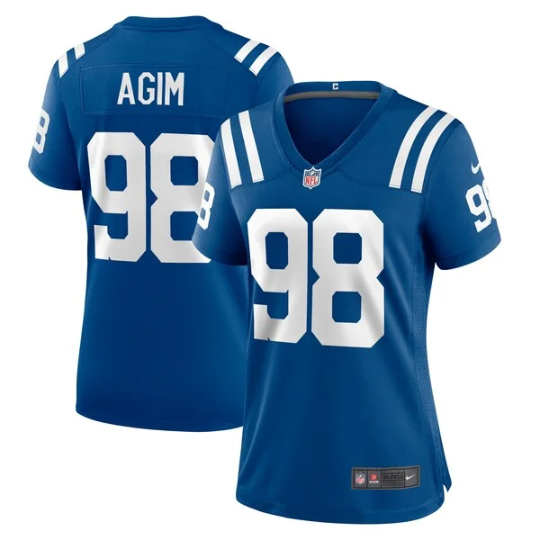 None Agim Indianapolis Game Jersey - Royal | NFL Player Jersey