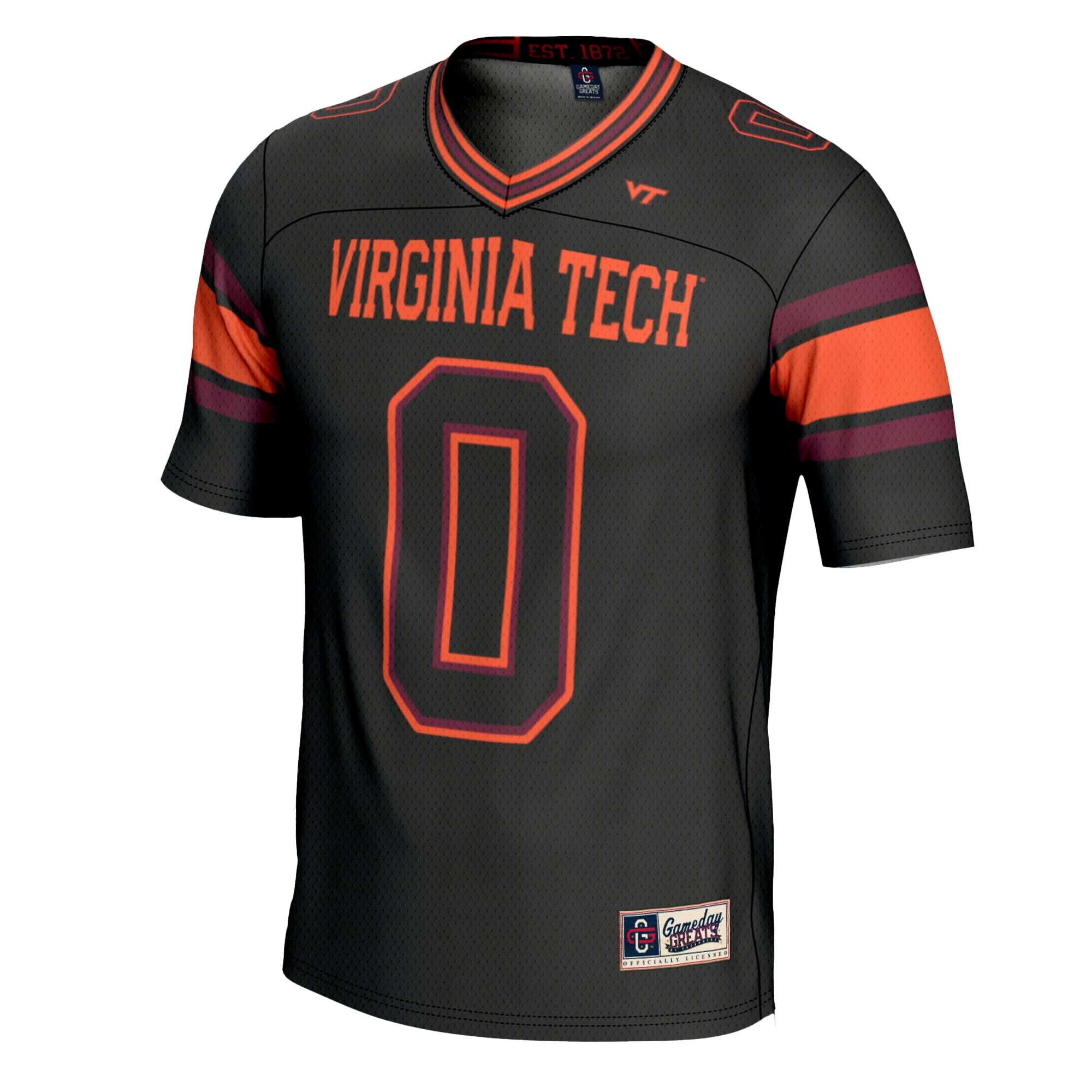 [DDG] Virginia Tech Hokies GameDay Greats Football Jersey - Black