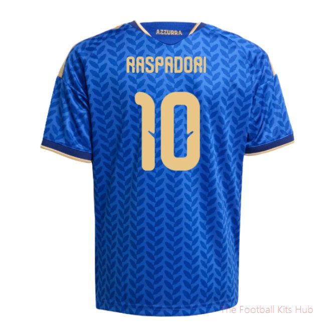 2026-2027 Italy Home Shirt (Kids) (Raspadori 10)