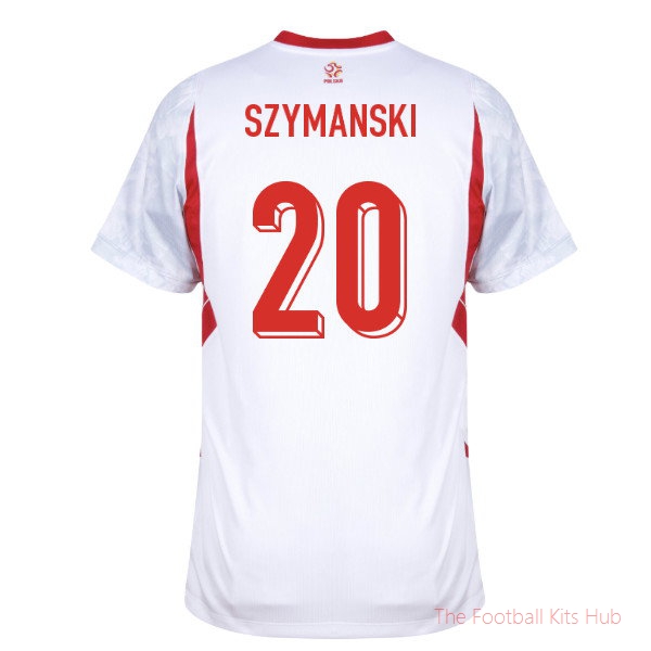 Football Team Poland 2026-2027 Home Shirt (Szymanski 20)