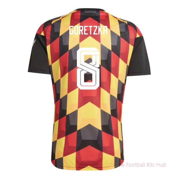 Team Germany 2026-2027 Home Pre-Match Shirt (Goretzka 8)