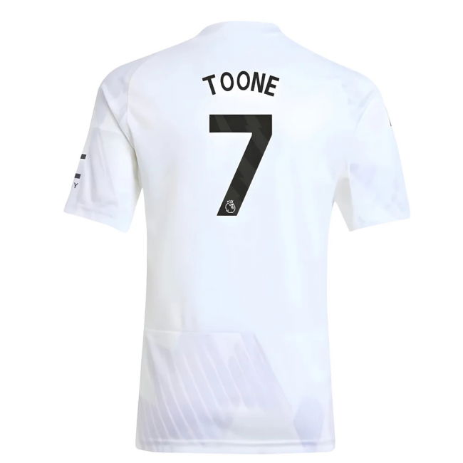 Licensed Football Man Utd Away Shirt Kids Toone #7 Superior Crafts...