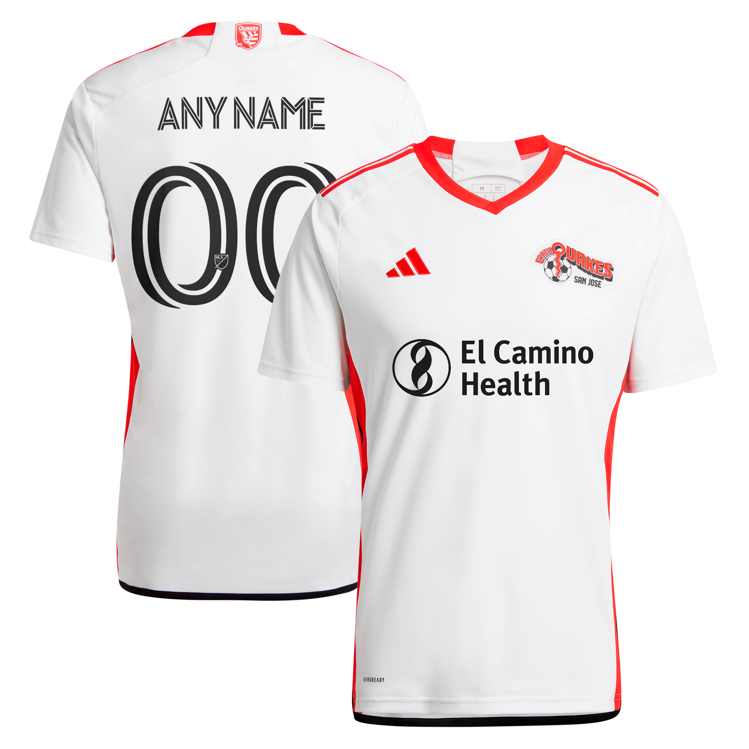 [JED] Women's San Jose Earthquakes 2025 The 50 Kit Replica Custom Jersey - White