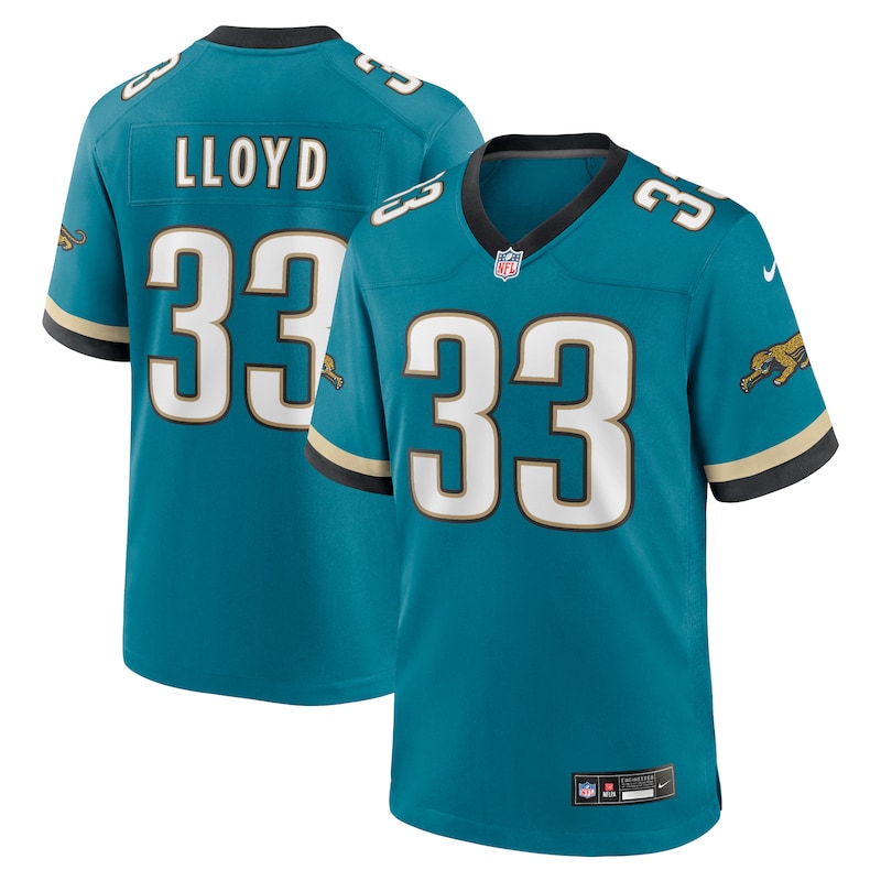 None Devin Lloyd JAX Jaguars Premium Material Authentic Jersey