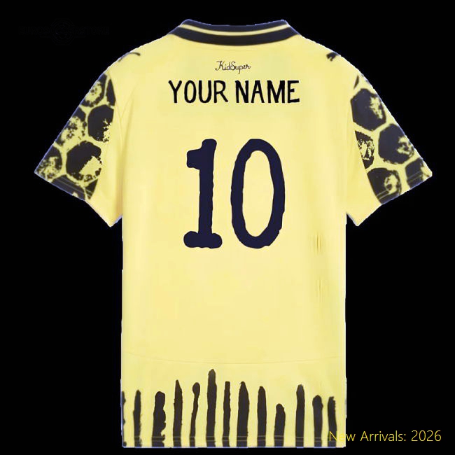 Borussia Dortmund 2024-25 Fan Version For Kids Name) Match Day Shirt