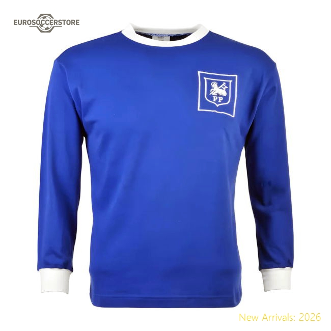 Preston North End 1960s Away Kids Retro Football Shirt