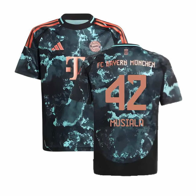 Authentic 2024-2025 Bayern Munich Away With Vintage Design