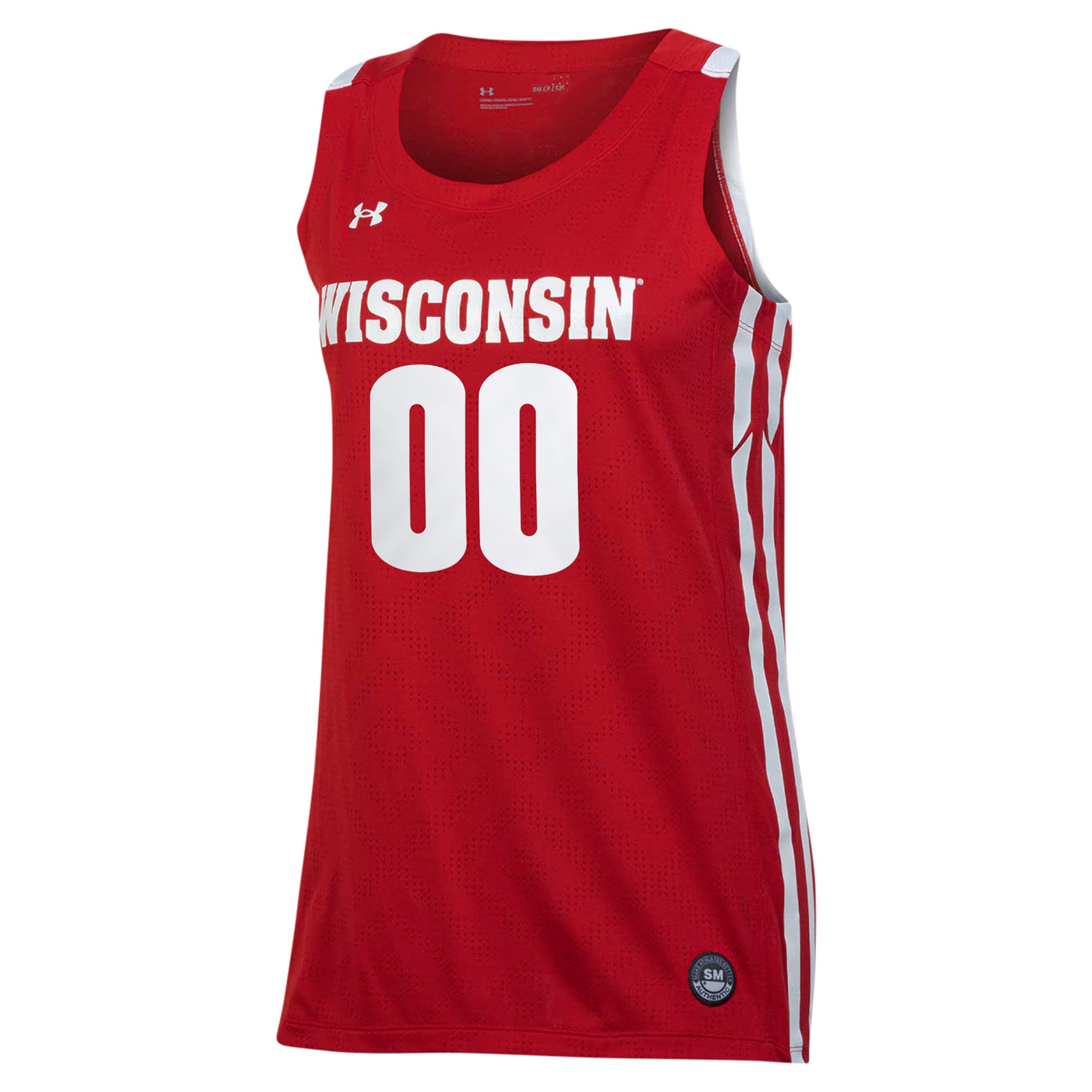 [DDG] Wisconsin Badgers Women's Custom Alternate Basketball Jersey - Red