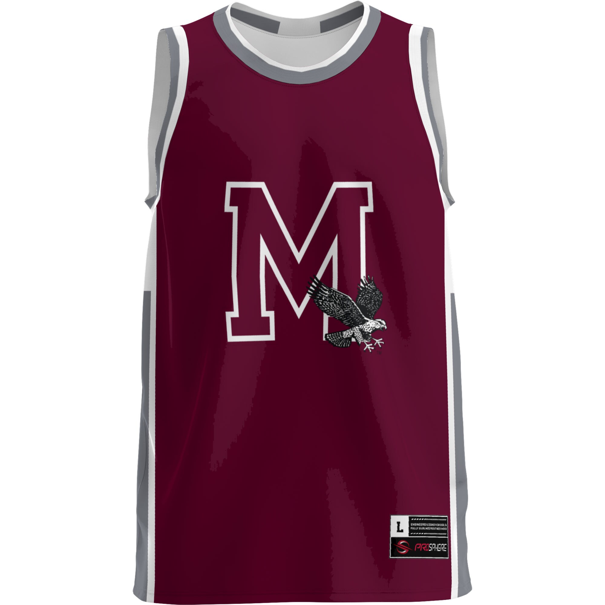 [DDG] Maryland Eastern Shore Hawks GameDay Greats Lightweight Basketball Jersey - Maroon