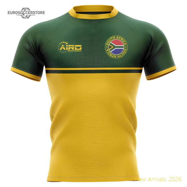 2025-2026 South Africa Springboks Training Concept Rugby Shirt