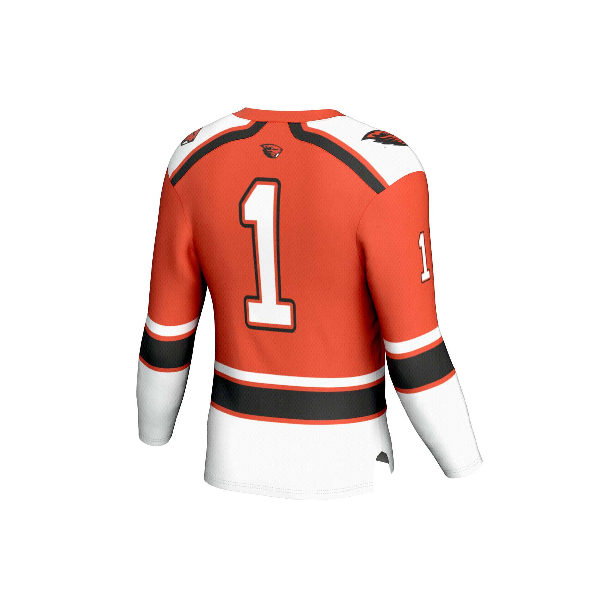 [DDG] Oregon State Beavers GameDay Greats Youth Lightweight Hockey Fashion Jersey - Orange