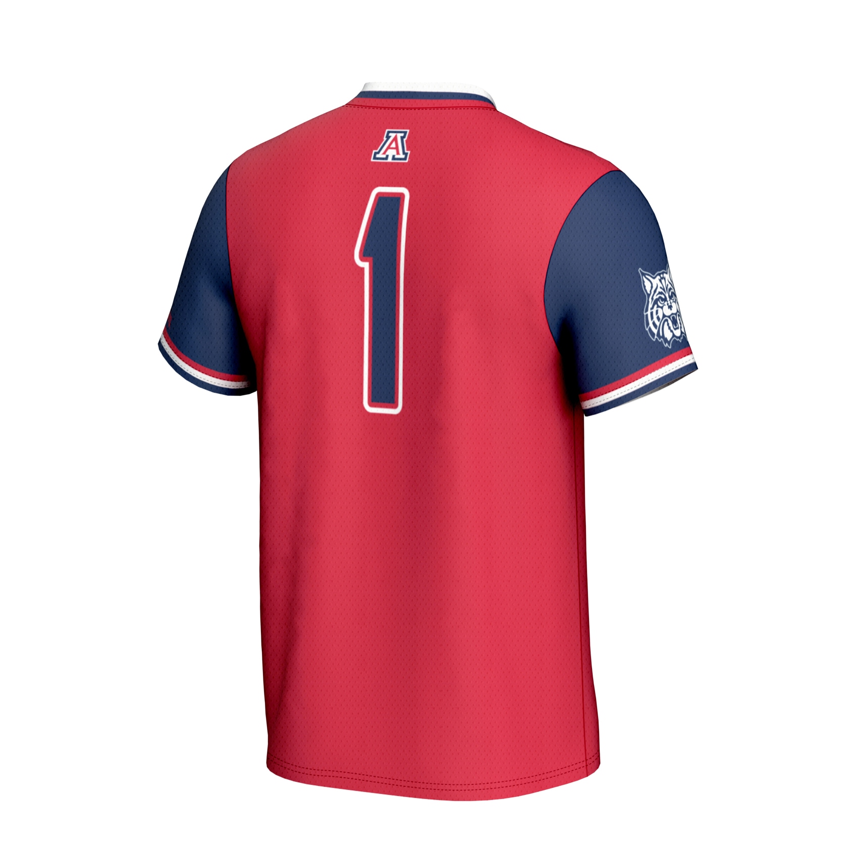 [NJP] Arizona Wildcats GameDay Greats Unisex Lightweight Softball Fashion Jersey - Red