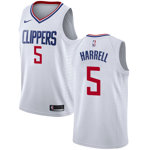 Nike Clippers White Angeles Clippers #5 Jersey - Great Value