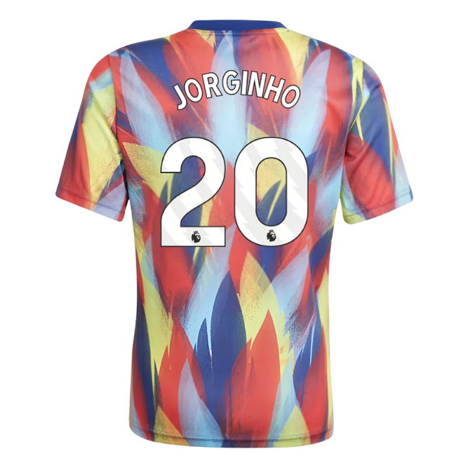 Arsenal Home Football Shirt 2025-20 Season Jorginho 20 L M S Kids