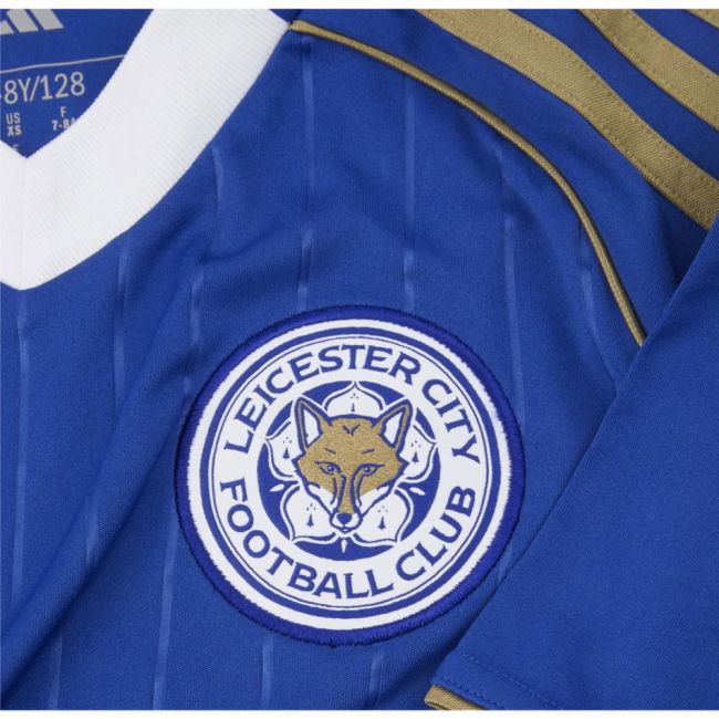 Discounted 2025-2026 Leicester City Home Shirt - Kids High-Quality Jersey