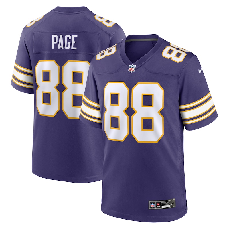 None Alan Page MIN Vikings Retro Cost-Effective Jersey for NFL Fans