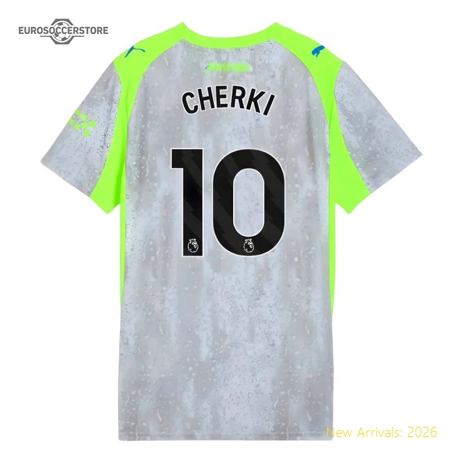 2025-2026 Man City Womens Luxury Jersey Cherki Advanced Textile
