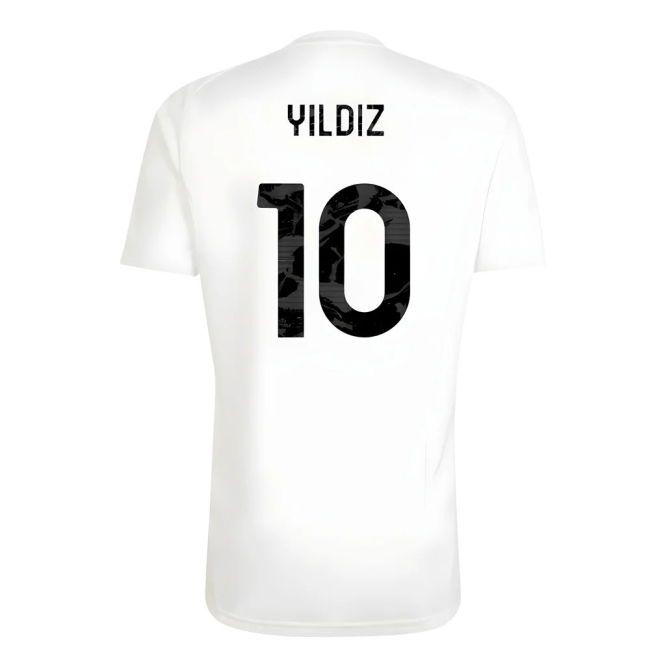 2025-2026 Juventus Training Tee (White) (Yildiz 10)