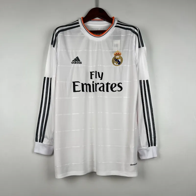 2013-2014 Long Sleeve Real Madrid Jersey retro kit