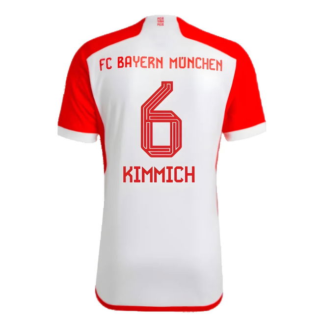 Bayern 2023-2024 Home Soccer Jersey (Kimmich 6) | Affordable