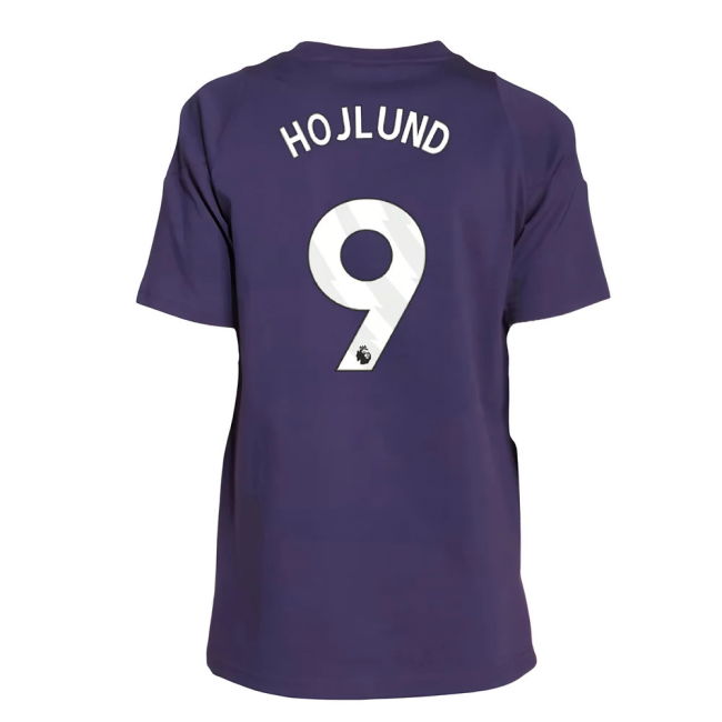 2025-2026 Man Utd Training Tee (Aurora Plum) - Kids (Hojlund 9)