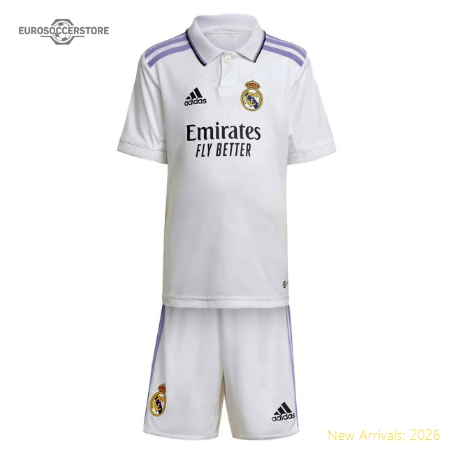 High-Quality 2022-2023 Real Madrid Home Mini Kit (Your Name)