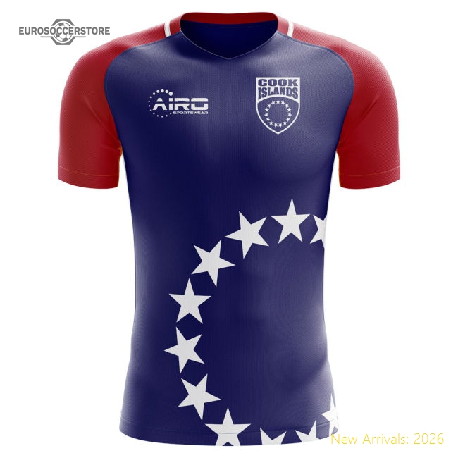2025-2026 Cook Islands Home Concept Football Shirt