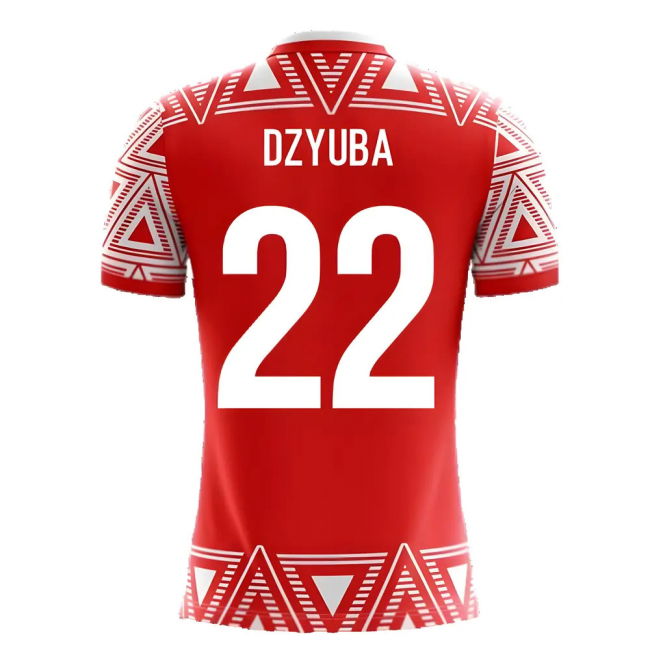 Dzyuba 22 Player Issue Style Russia Elite Design Home Player Jersey