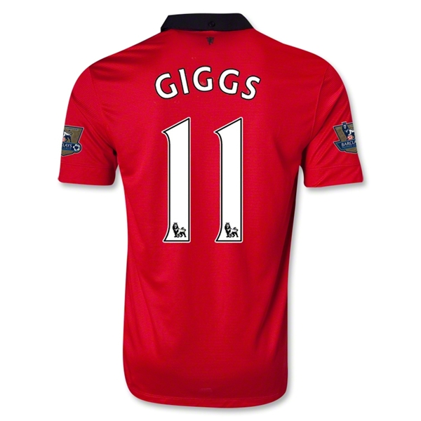 13-14 Manchester United 11 GIGGS Home Jersey Shirt - Official Replica