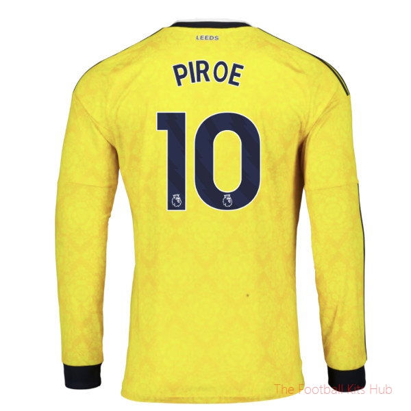 Replica Leeds Away Long Sleeve 2026-2027 Shirt (Piroe 10)