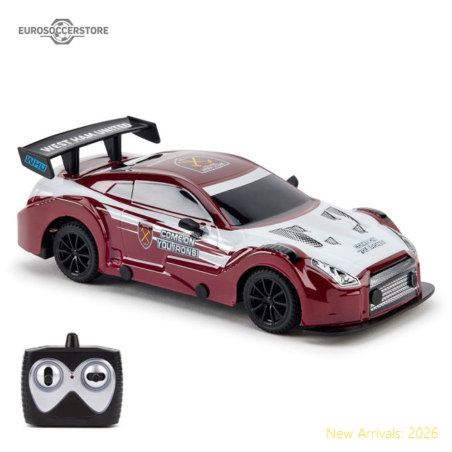 West Ham United Fc Radio Control Sportscar 1:24 Scale Fan Edition