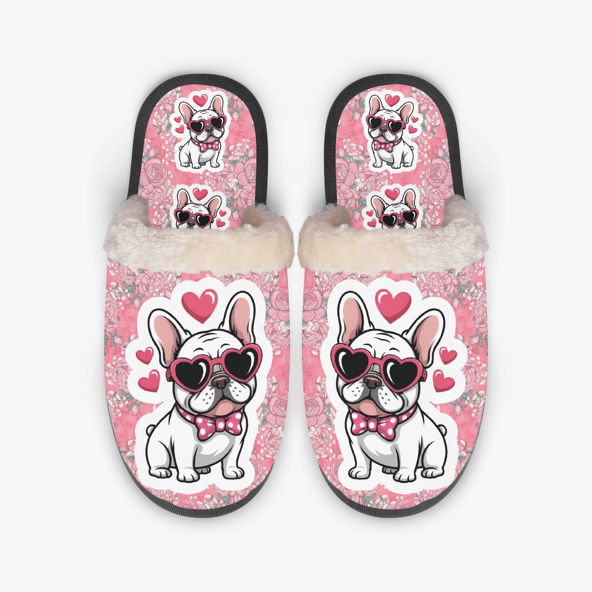 French Bulldog Themed Harry - Everyday Cozy Winter Slippers Everyday Use
