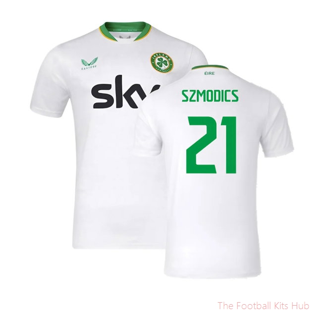 2024-2025 Republic of Ireland Away Shirt (Szmodics 21)