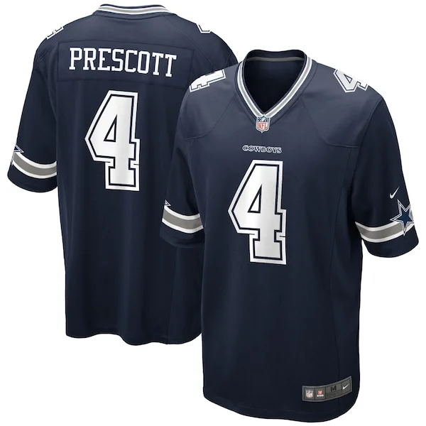 Performance Dallas Cowboys Game Jersey - Premium Navy NFL Fan Jerse...