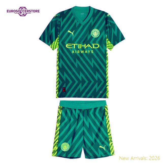 2023-2024 Man City Mini Durable Jersey Climacool Performance Fabric